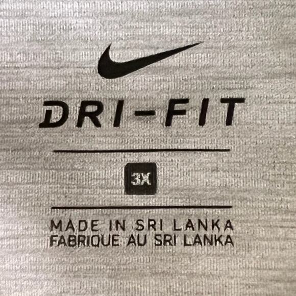 Nike Yoga Women's Plus Sz Grey Ruched Calf Yoga 7/8 Tights NWOT - Picture 15 of 16